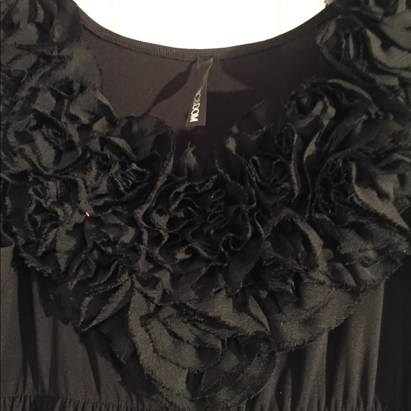 Rose Ruffled Dress - Picture 5 of 7